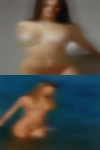 Horny woman pubic