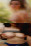 Swinger naked wife outside
